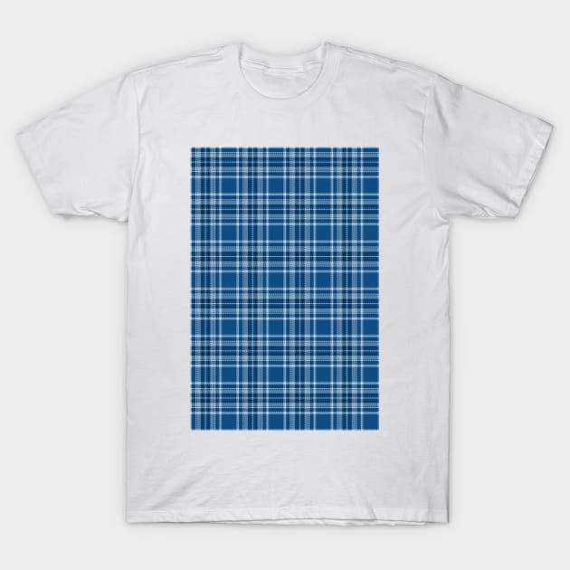 classic blue plaid T-Shirt by B0red